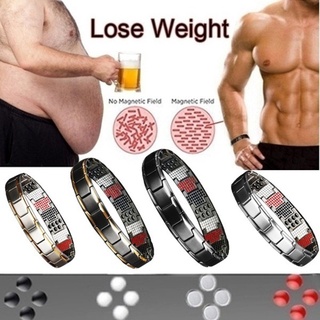 Moda Masculina Força Terapia Pulseira Saúde Energia Bio Magnética Presentes Masculinos Pulseiras Ajustáveis Joias Melhor Para Sono