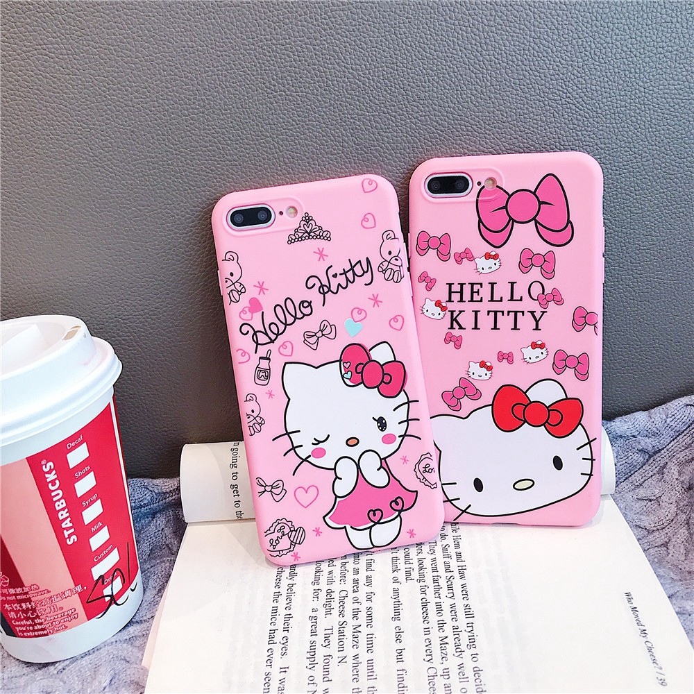 Capa Hello Kitty Desenho Animado Xiaomi Redmi Nota 9s 9 8 7 6 5 Pro 6a 4a 5A Prime S2 7a