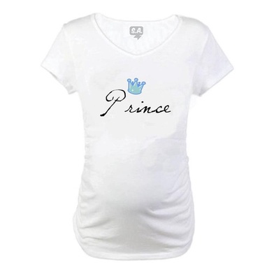 Baby Long Blusa Gestante Divertida Prince Príncipe