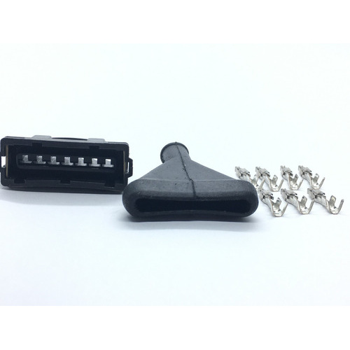 Kit Plug Conector Chicote Modulo E Bobina Igniçao Vw Santana Po com Borracha Carro Automovel Veiculo Presente Pai Padrasto Namorado Noivo