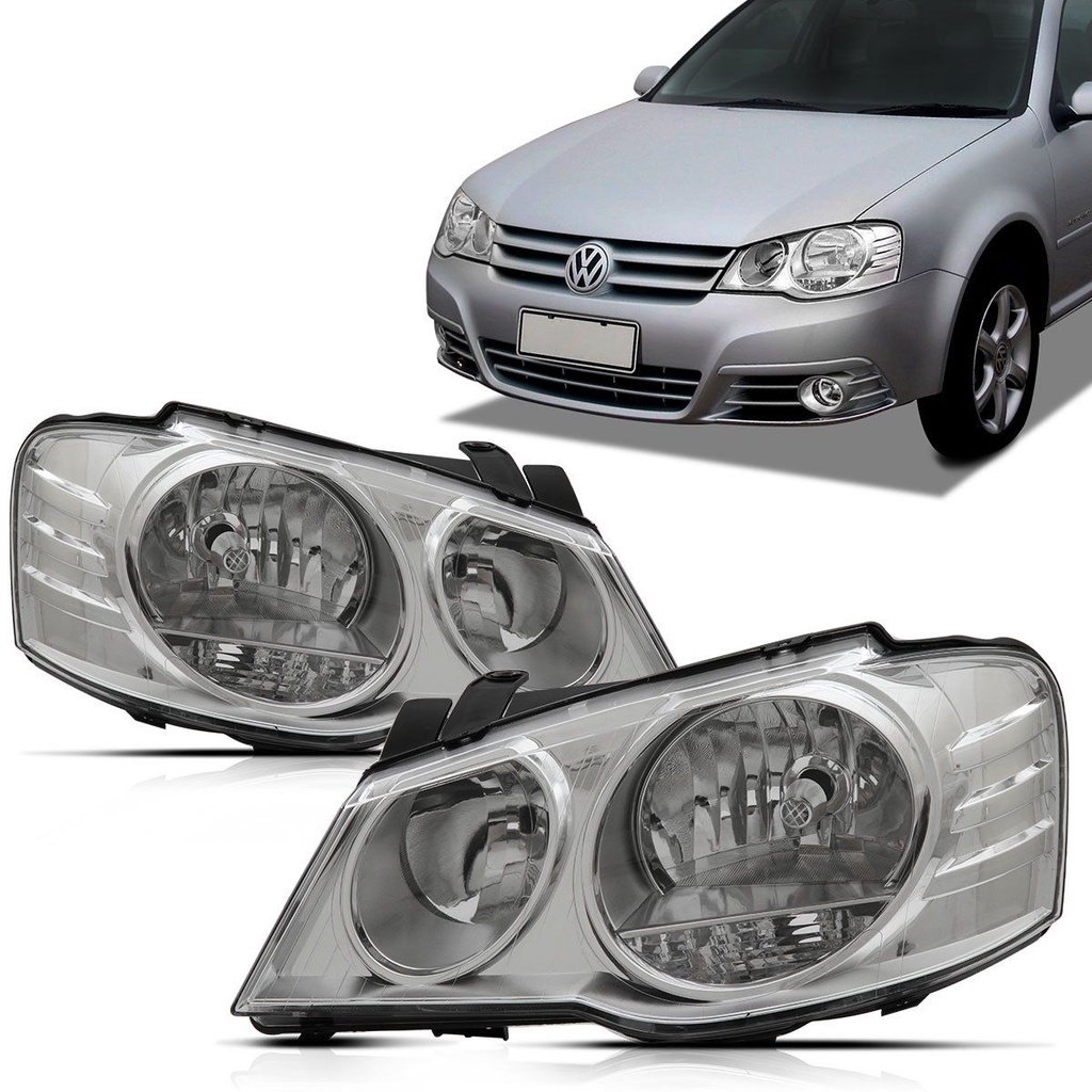 Farol Golf 2007 2008 2009 2010 2011 2012 2013 Foco Duplo Cromado