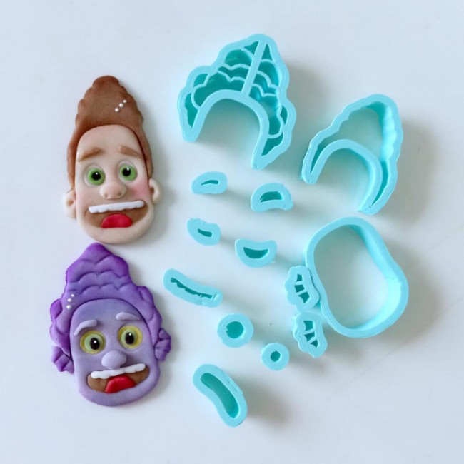 Cortador Luca Alberto Decorar Filme Disney Mod 2