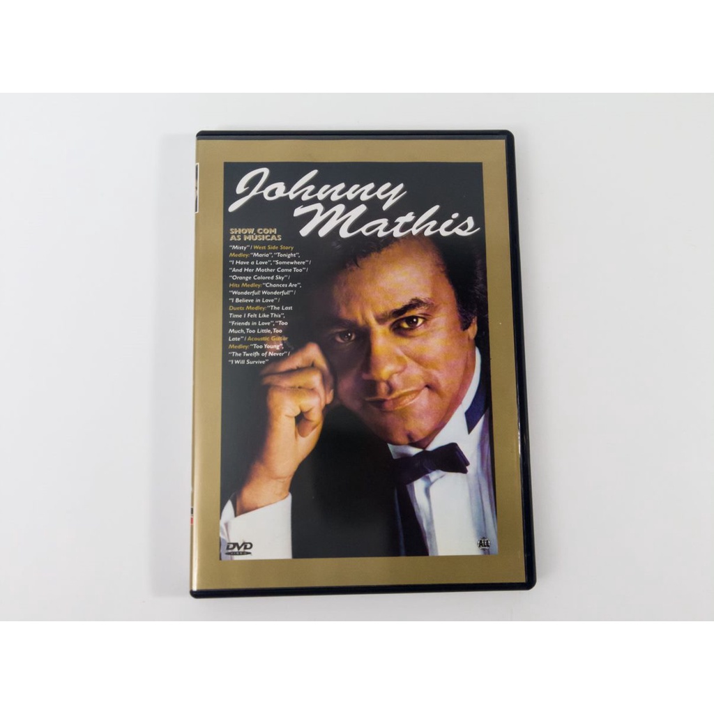 DVD Johnny Mathis Show com As Músicas Ao Vivo