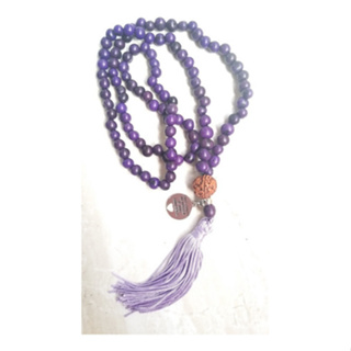 Japamala roxo semente de açaí 108 contas em Oferta na Shopee