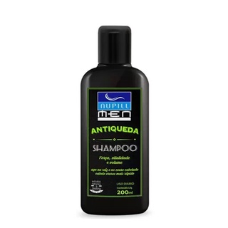 Shampoo Antiqueda Masculino Nupill 200ml