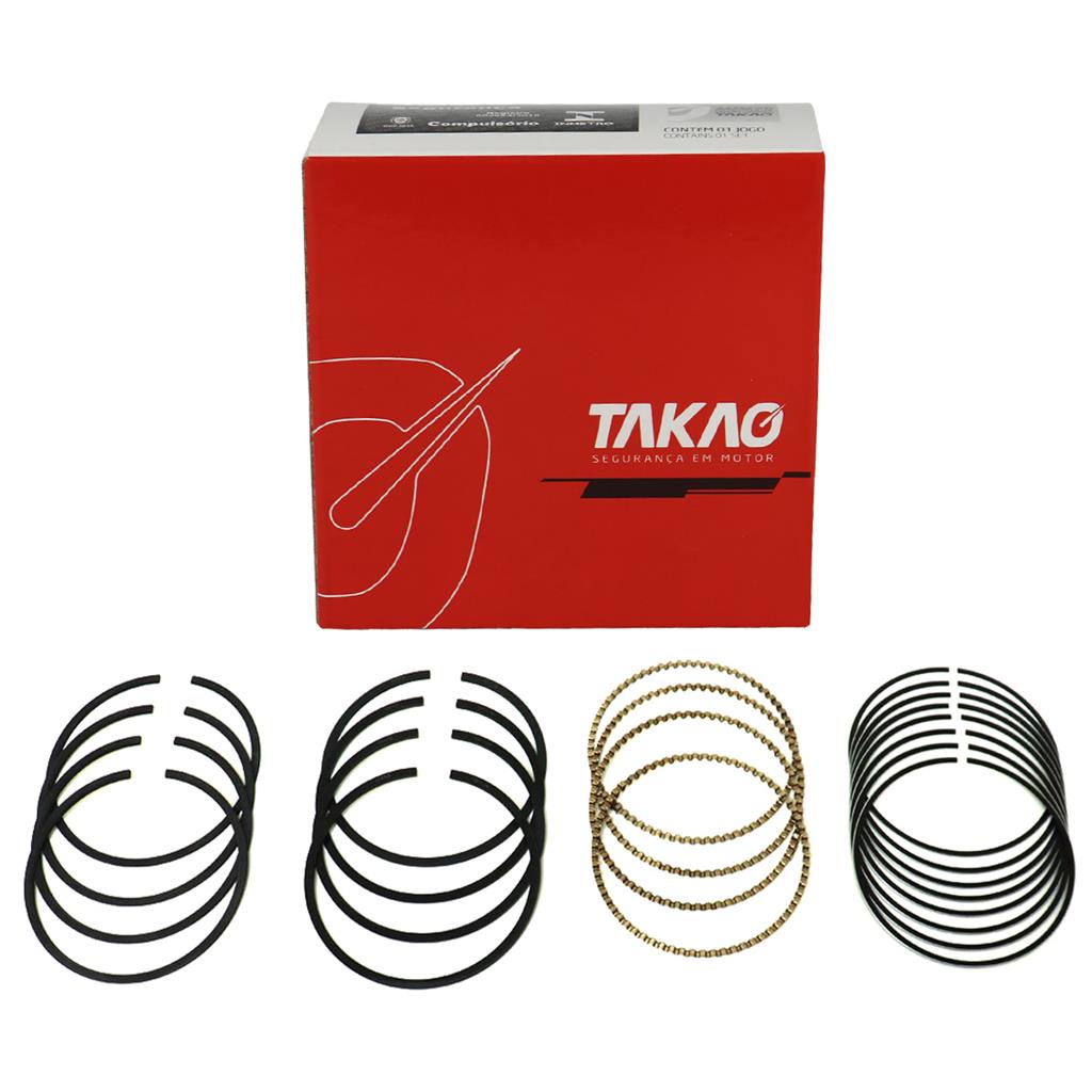 JOGO DE ANEIS DO MOTOR GOL PARATI FOX - MEDIDA 050