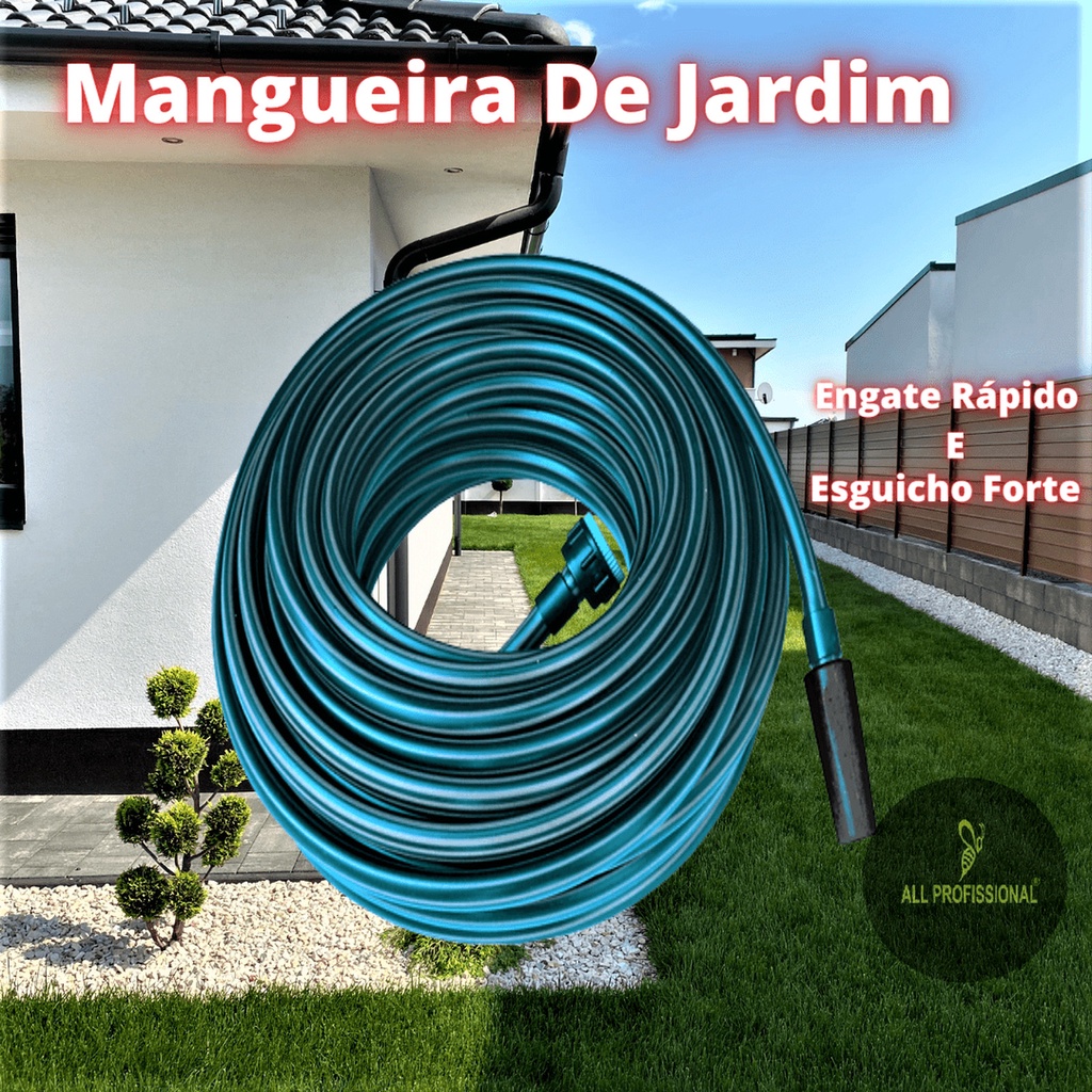 Mangueira de Jardim, Mangueira Resisteste para Jardim, com Esguicho e Conecções