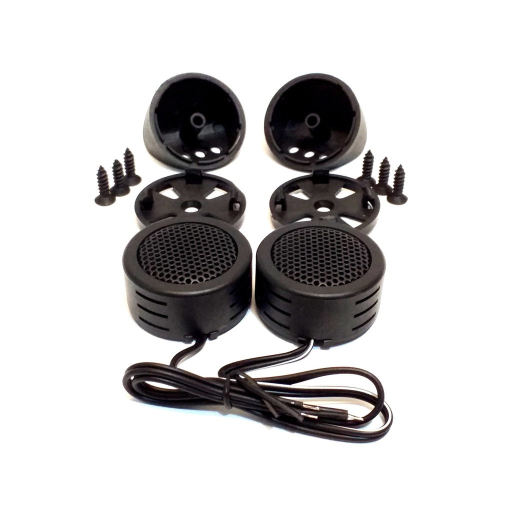 Mini Tweeter De Alta Frequencia 600w 8 Ohms Painel Porta Par Sons Mais Agudos Crossover Integrado
