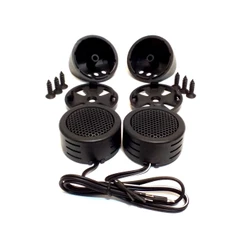 Mini Tweeter De Alta Frequencia 600w 8 Ohms Painel Porta Par Sons Mais Agudos Crossover Integrado
