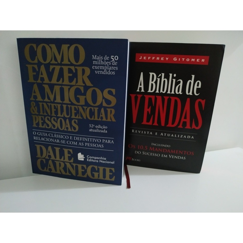 A Bíblia De Vendas E Como Fazer Amigos E Influencia Pessoas