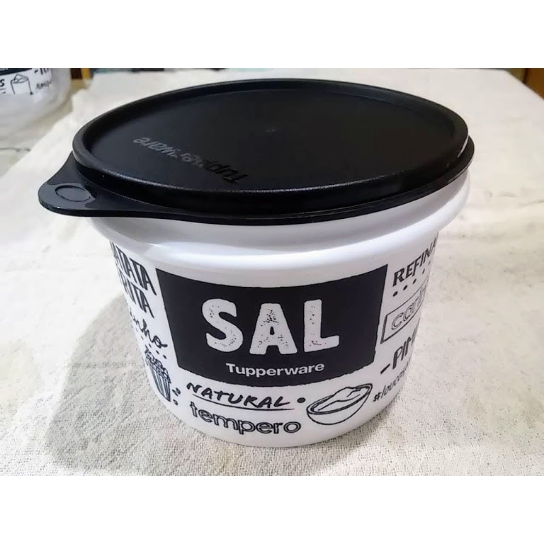 Tupper Caixa Sal De 1,3 Kg Pb/Floral/Bistrô Tupperware