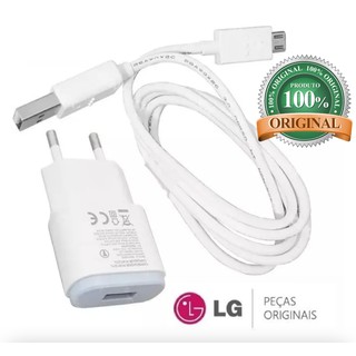 Carregador LG K4 K8 K10 K11 + Turbo Power 10 Novo Original