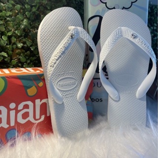 Chinelo Havaianas Top Branca Original + Ponto de Luz Pronta Entrega ! em Oferta na Shopee