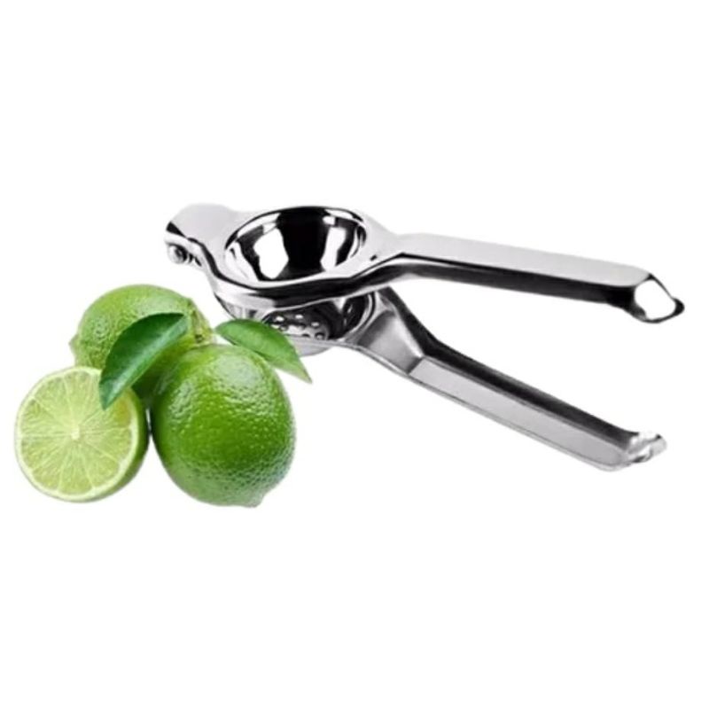 Espremedor Chef Gourmet De Limão Aço Em Inox Maciço Super Forte