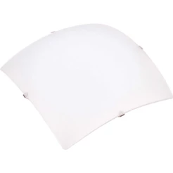 LUMINÁRIA PLAFON TASCHIBRA SOLARI E-27 QUADRADO BRANCO
