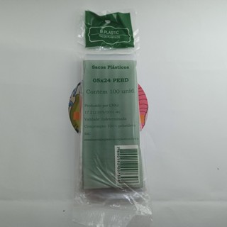 Saco para Gelandinho Gourmet Transparente 5x24cm c/500 e c/1000 Saquinho Sacolé em Oferta na Shopee