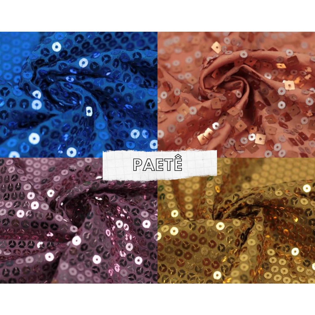 Tecido Paete 1x1,40m cod. 426 em Oferta na Shopee