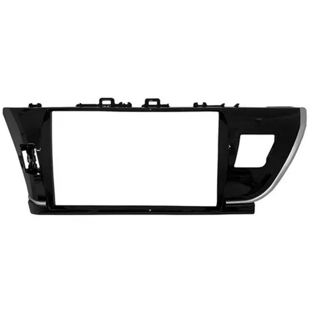 Moldura Painel Dvd Central Multimídia 10 Polegadas Corolla - Spare Parts and Accessories for Vehicles