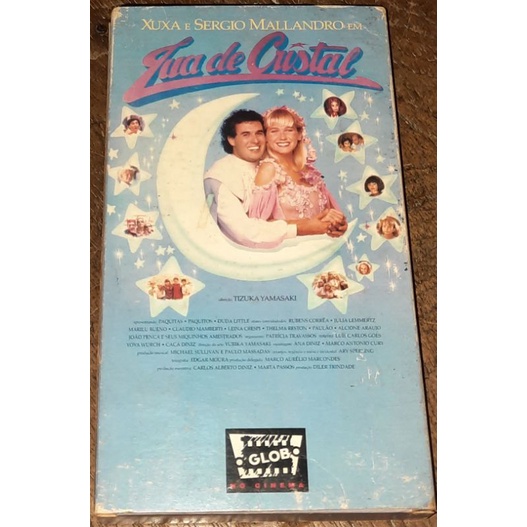 VHS Lua de Cristal xuxa e Sérgio Mallandro