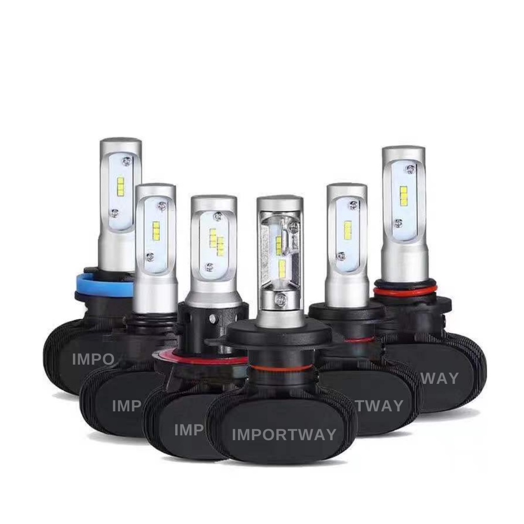 Lâmpadas Led Ultra 8000K 10.000 Lumens H4 H8 H9 H11 Hb4 H13
