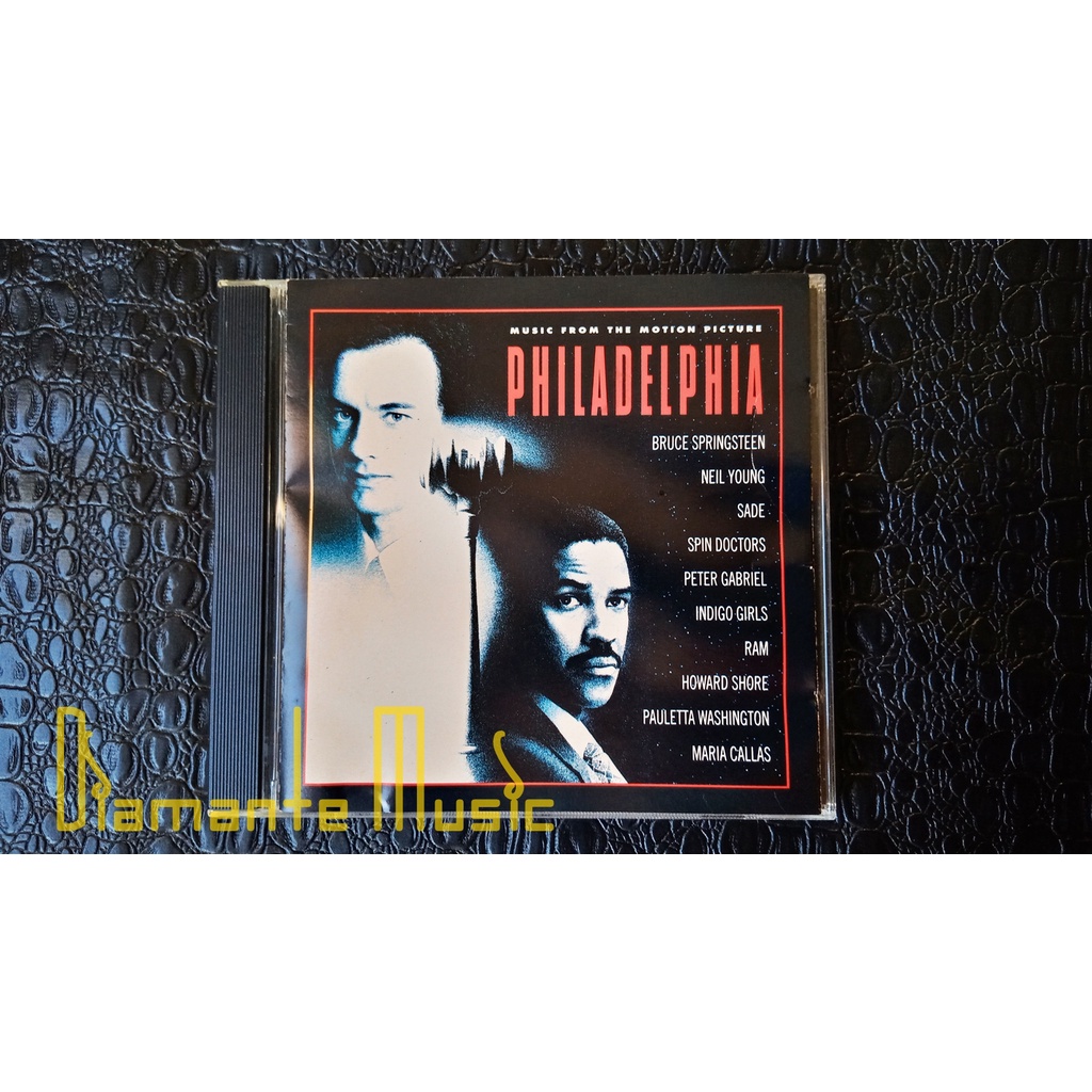Philadelphia (Music From The Motion Picture) - Springsteen, Sade, Neil Young, Peter Gabriel - CD EX Ref. 2407