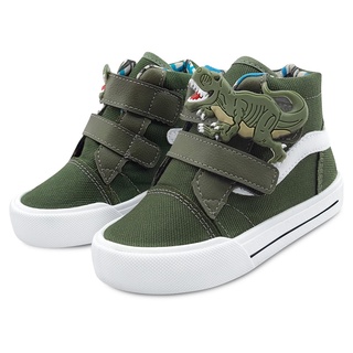 Tênis Infantil Mz Flex Menino Dinossauro Rex/Verde BB&Kids