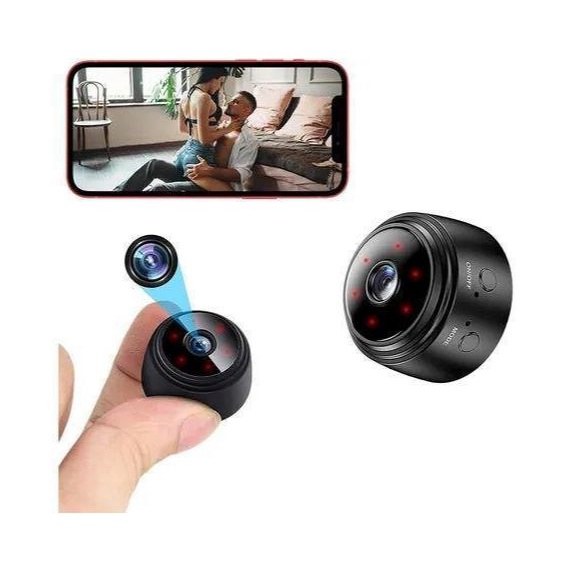 Mini Câmera A9 Segurança Wifi Sensor Movimento Visão Noturna cam