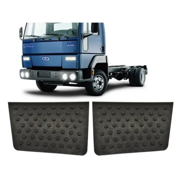 Par Tapete Pisante do Estribo Ford Cargo 712 815 816 2425 2622 2626 2628 2632 traçado de 2000 a 2011 em Oferta na Shopee