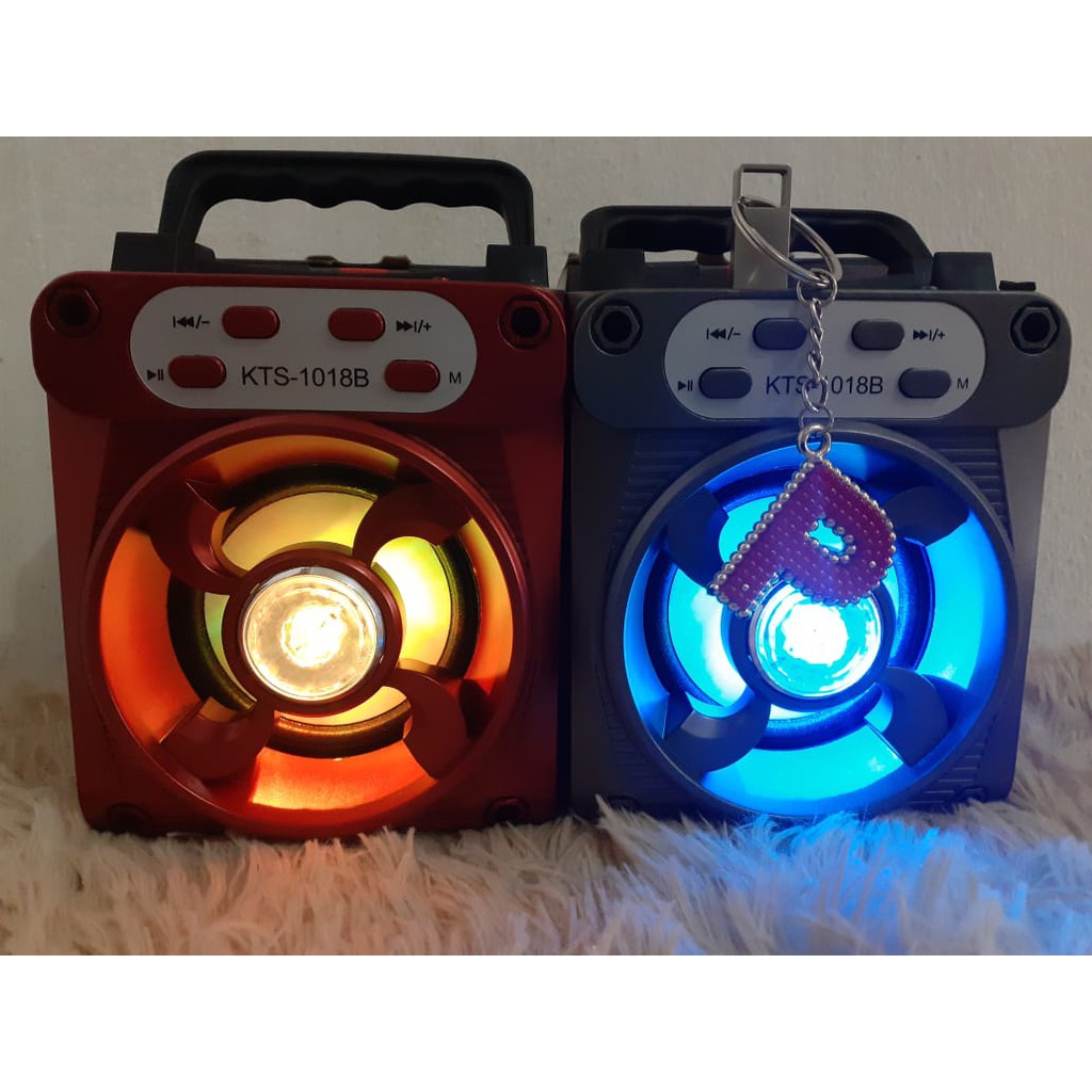 Caixa De Som Portatil Com Bluetooth Kts-1018D | Shopee Brasil
