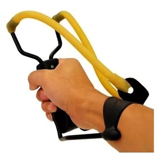 KIT Estilingue Profissional com apoio de pulso preto mt073 - 17
