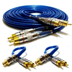 Kit Cabo Dupla Blindagem 5 Metros e 2 Y 2M1F RCA Blindado