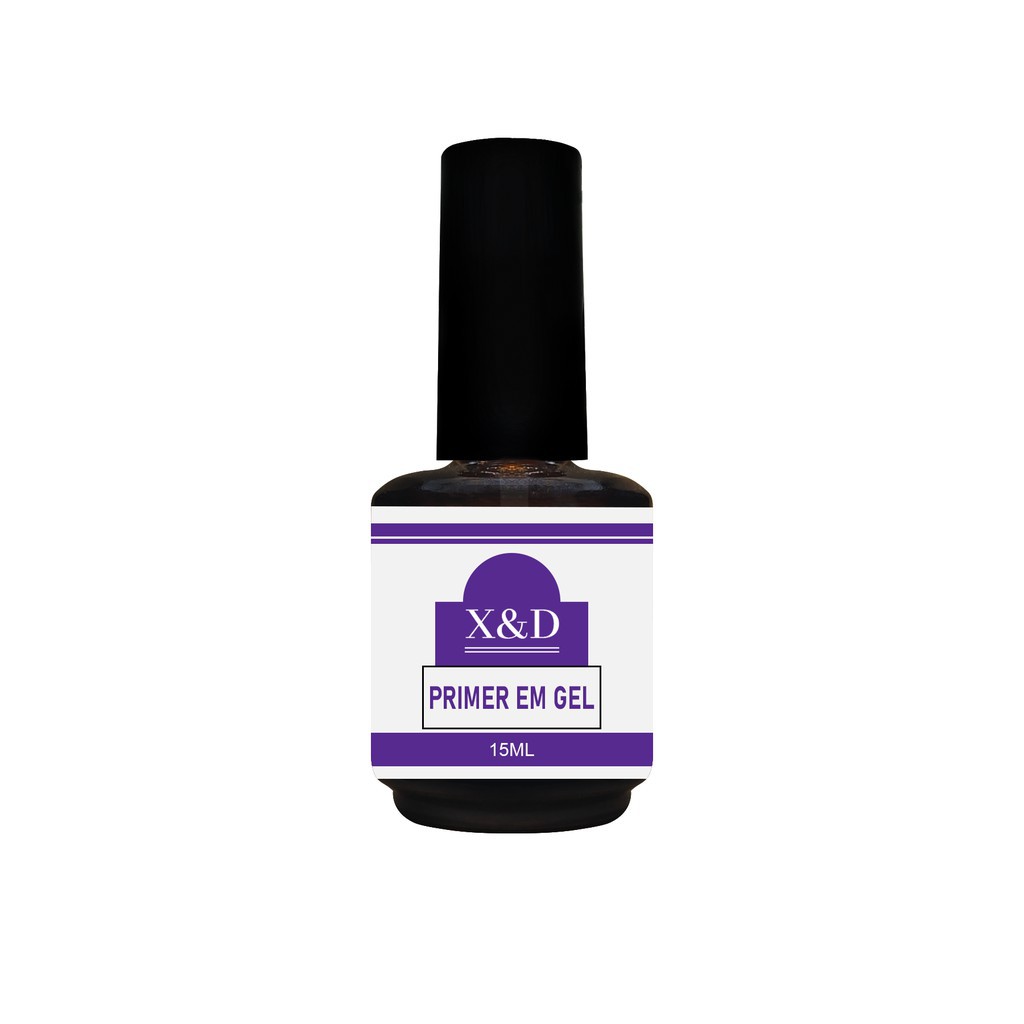 Primer P/ Unhas de Gel Porcelana Revestimento de Unha Esmalte Longa Duração Secagem Rápida Led UV Profissional