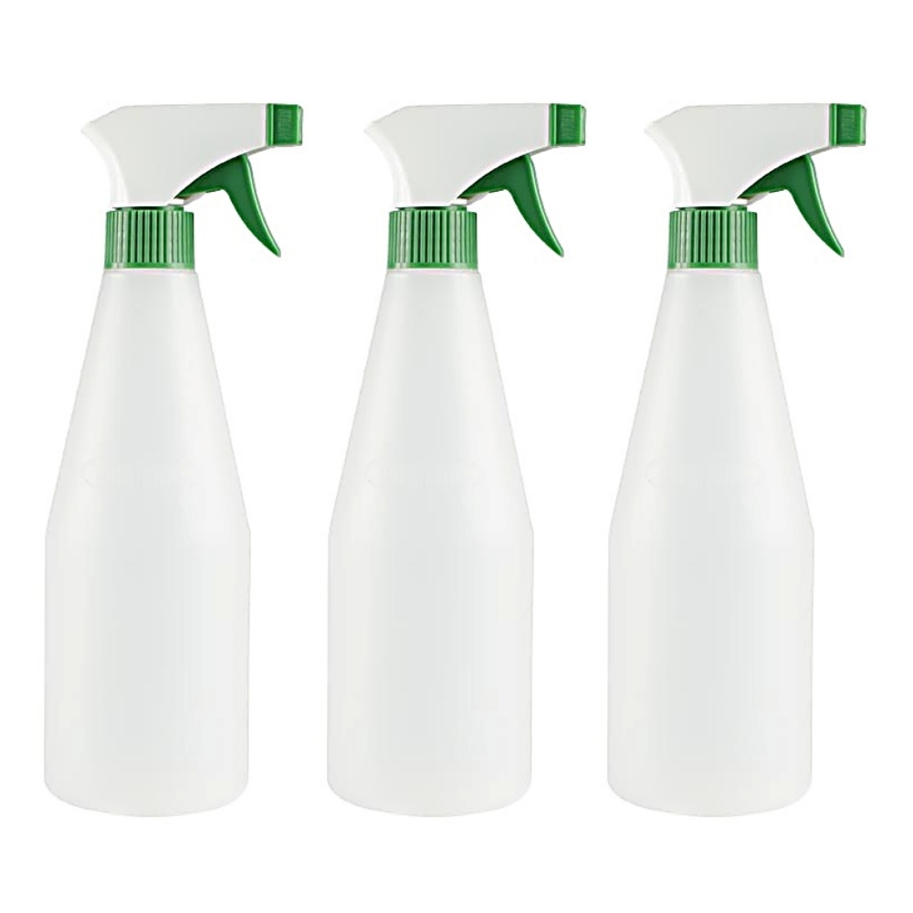 Kit 3 Pulverizador de Gatilho Mecânico Borrifador Mult Sprayer 500ml - Guarany
