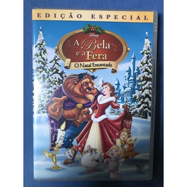 DVD A Bela e a Fera O Natal Encantado | Shopee Brasil