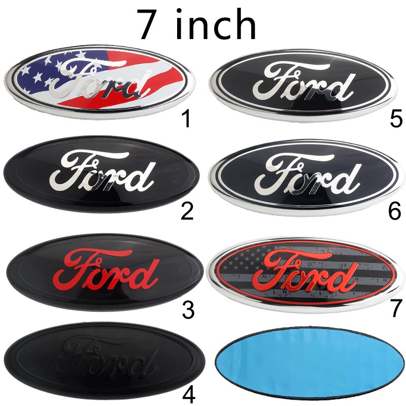 17.5 X7cm Adequado Para Ford F150 F250 Logotipo Da Cauda Do Carro O Porta-Malas Tronco Traseiro