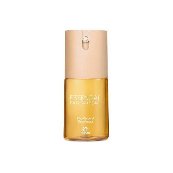 Deo Corporal Essencial Exclusivo Floral - 100 ml - Natura! | Shopee Brasil