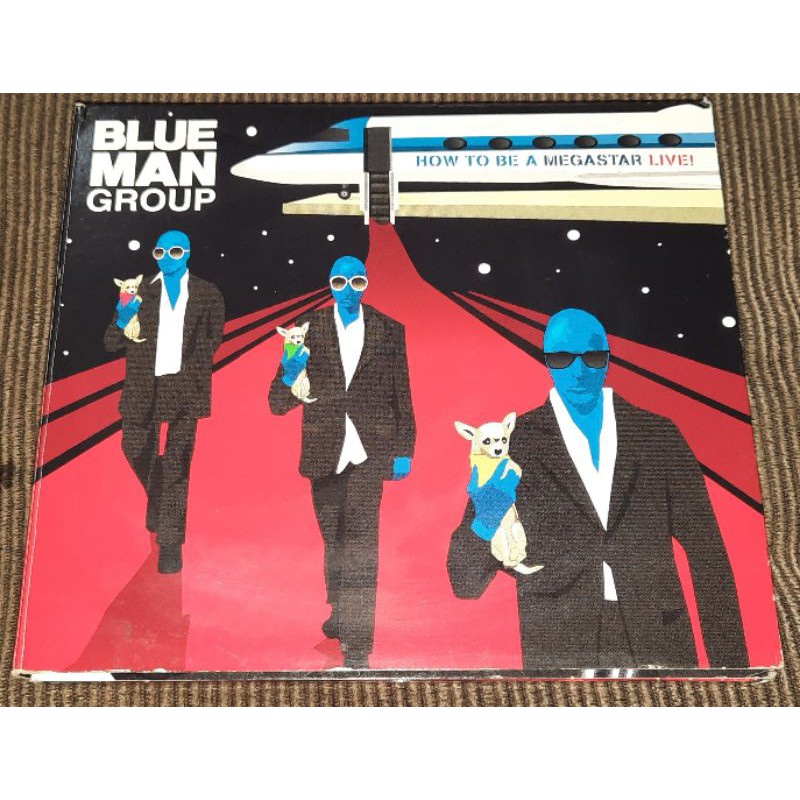 Cd e dvd Blue Man Group how to be megastar live Original