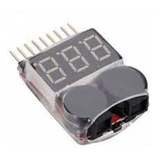 ALARME BUZZER MONITORAMENTE CARGA DE BATERIA 2S 3S 4S 5S 6S 7S 8S V912 V977 T-REX 550