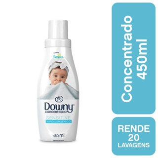 Amaciante Downy Concentrado Sensitive Hipoalergênico para Roupa de Bebê 450ml em Oferta na Shopee