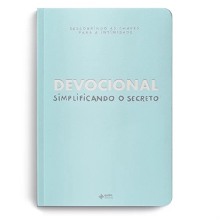 Devocional Simplificando o Secreto - Capa Dura em Oferta na Shopee