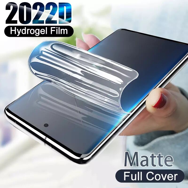 Filme De Hidrogel Fosco Antirreflexo Samsung Galaxy S6 S7 EDGE S8 S9 S10 Plus S10 lite S10E S10 5G HD Transparente Anti