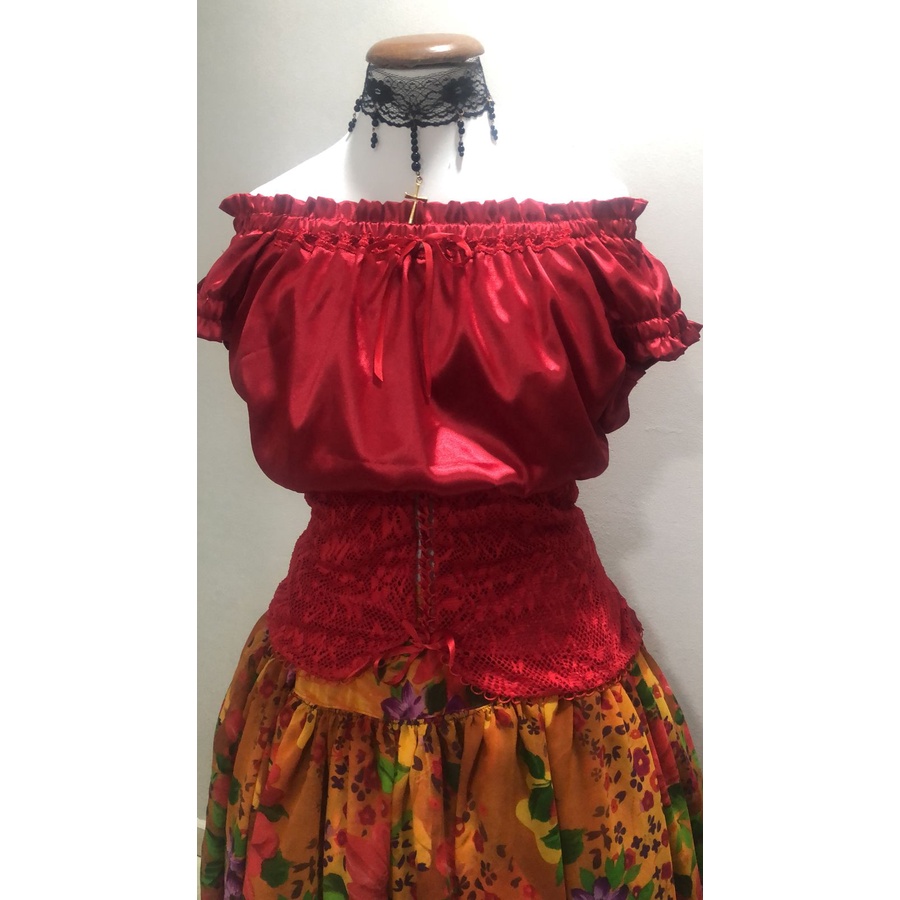Blusa Corpete Cigana/pombagira/padilha
