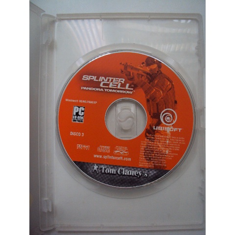 Splinter Cell - Disco 3 - PC Game