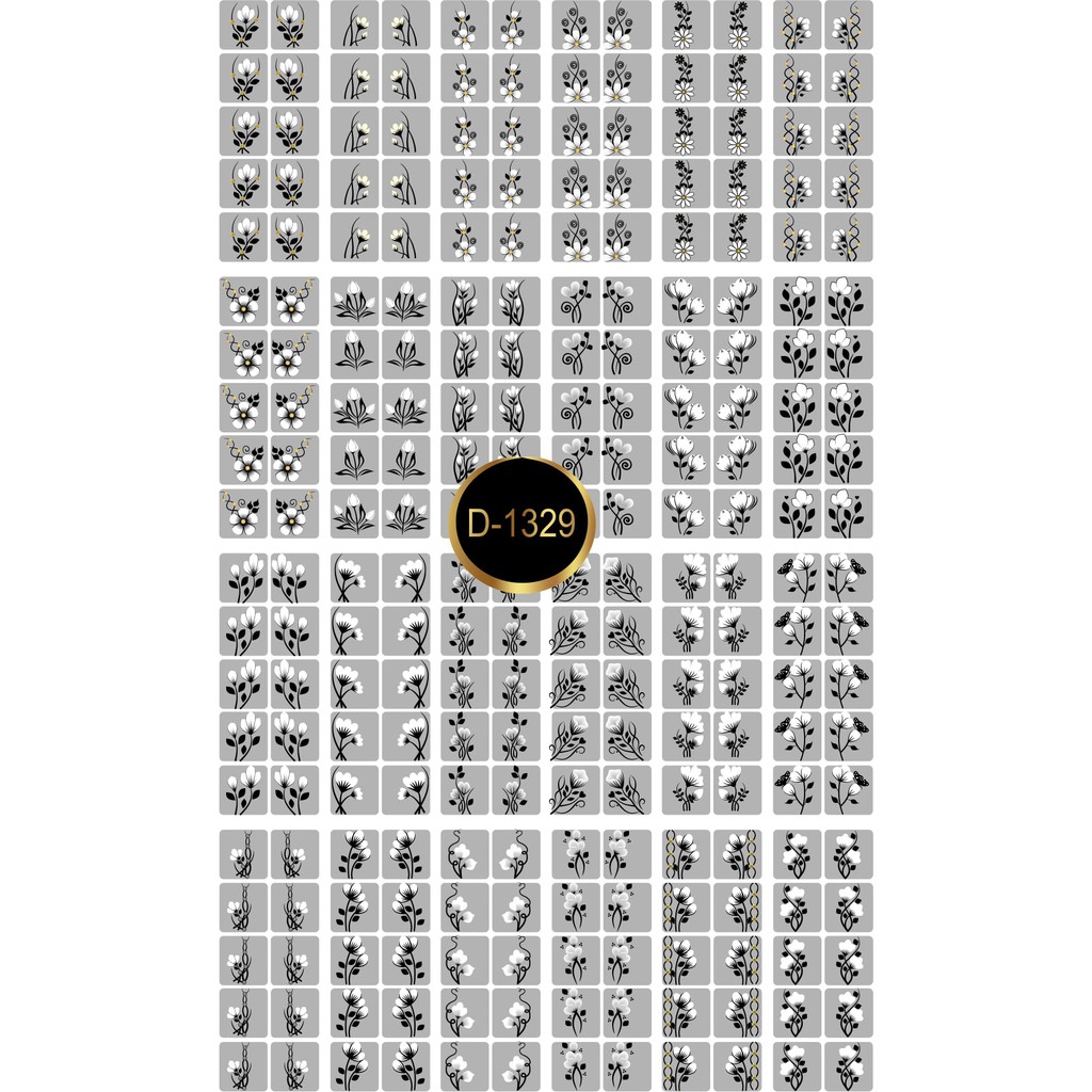 240 Adesivos Películas de Unha 3D Cartelão Pré Pronto ESCOLHA em Oferta na Shopee