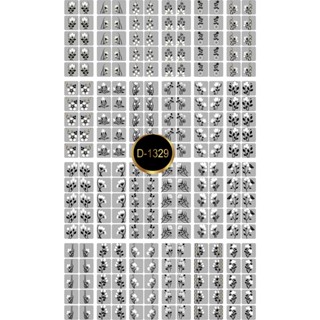 240 Adesivos Películas de Unha 3D Cartelão Pré Pronto ESCOLHA em Oferta na Shopee