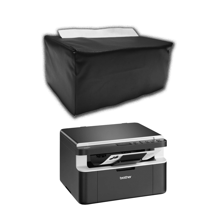 Capa Impressora Brother Dcp-1617nw Com Bolso para Guardar Folhas A4 e Oficil