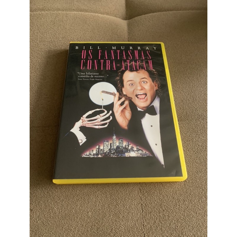 Dvd Os Fantasmas Contra-Atacam, com Bill Murray- Raríssimo