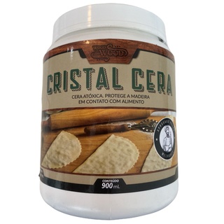 Cristal Cera Wood Wood Atóxica Tratamento Madeira Tábua 900ml em Oferta na Shopee