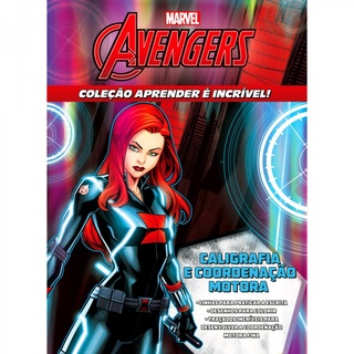 Aprender é Incrível Marvel - Vingadores Caligrafia e Coordenação Motora