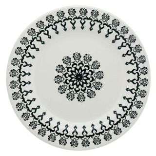 Conjunto de 6 Pratos Rasos 24cm Donna Folk em Oferta na Shopee